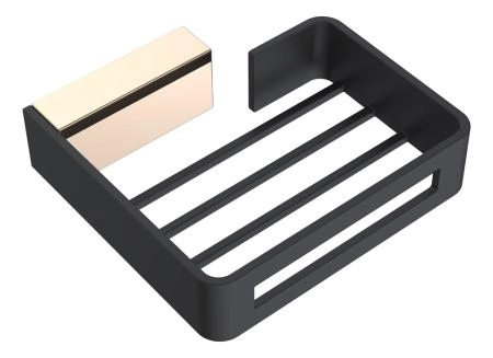 Держатель для губки Boheme черный/золото серия Q 10959-G-B