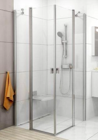 Душевой уголок Ravak Chrome CRV2+CRV2-120 блестящий Transparent
