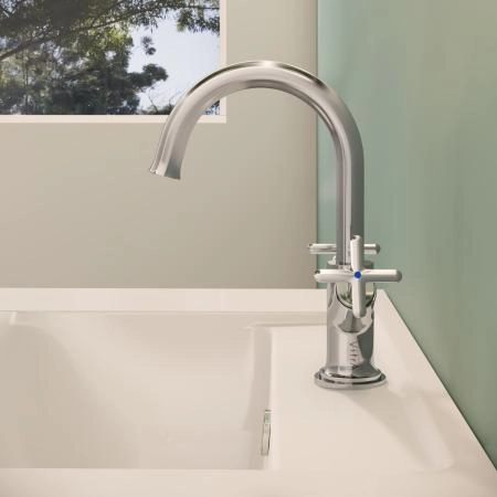 Смеситель VitrA Origin Classic  A42884 двухрычажный хром латунь