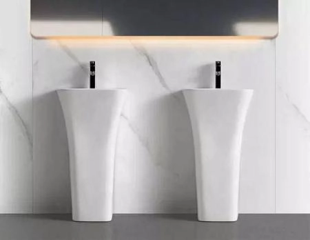Раковина Cerutti SPA LUCA CT7283 напольная 450x435x835
