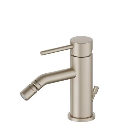 Newform XT Смеситель для биде, 1 отв., с донным клапаном, цвет: gold satin