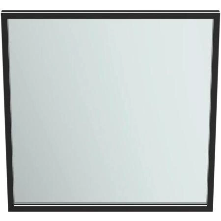Ideal Standard Conca Квадратное зеркало 60см, диаметральная светодиодная подсветка, цвет: черный