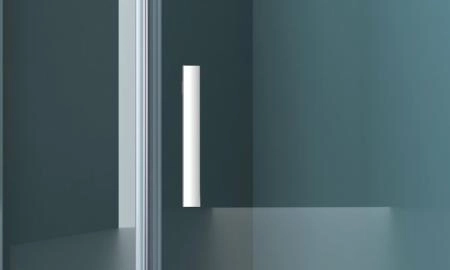 Душевой уголок BelBagno KRAFT 100x100 прозрачное стекло 6 мм профиль хром KRAFT-P-1-100-C-Cr-L