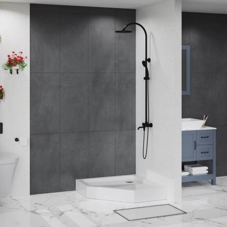 Поддон для душа BelBagno 90x90 прямоугольный акрил TRAY-BB-P-90-15-W