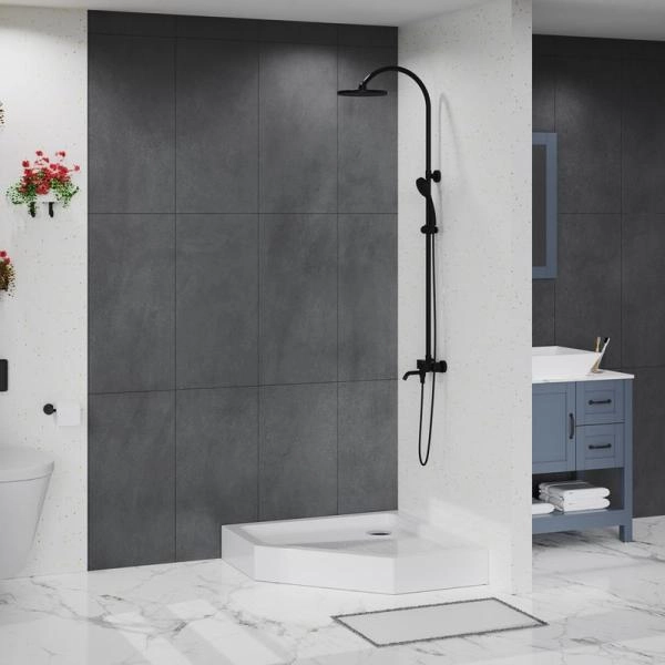 Поддон для душа BelBagno 90x90 прямоугольный акрил TRAY-BB-P-90-15-W