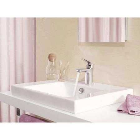 Смеситель Jacob Delafon ALEO E72275-4-CP для раковины хром с донным клапаном