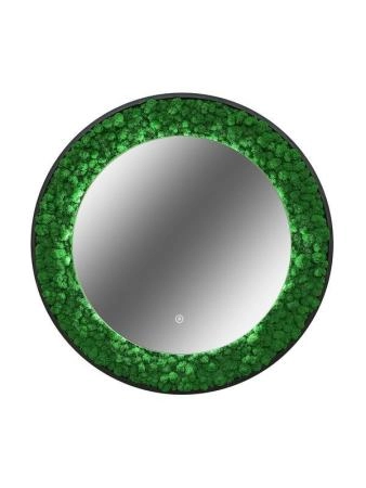 Зеркало Континент Forest мох D 1000 Led подсветка ЗЛП301