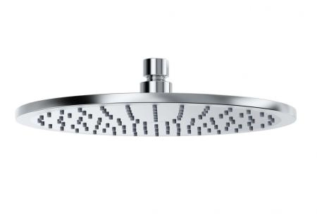 Верхний душ Kludi A-Qa 6432505-00 D25 см круглый, плоский 8 мм, цвет хром