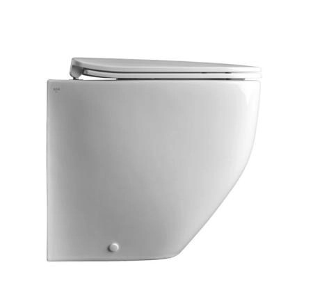 Унитаз приставной AXA WHITE JAM 3312601 NoRim безободковый напольный