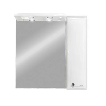 Зеркало-шкаф Comforty Сочи-80 00-00022034CF подвесноебелое