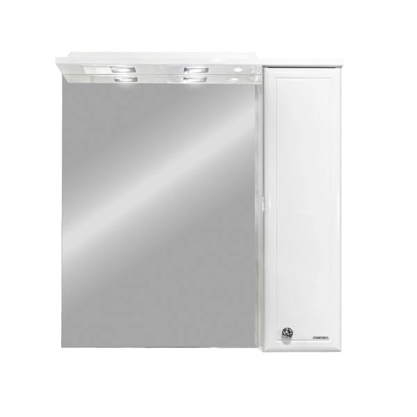 Зеркало-шкаф Comforty Сочи-80 00-00022034CF подвесноебелое