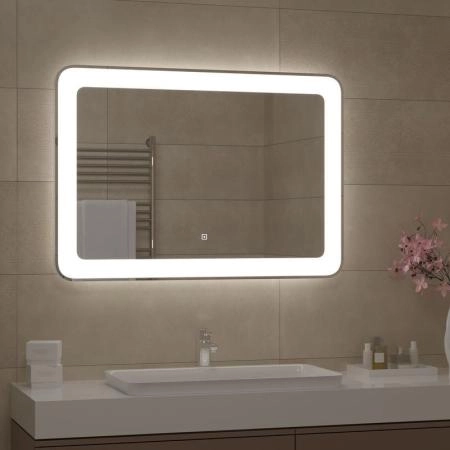 Зеркало Континент Velvette Led 1000x700 ЗЛП466 с подсветкой