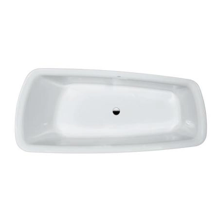 Laufen Palomba Ванна 180x80x45.5см, встраиваемая, ассиметричная, без слив-перелива, борт 8см, материал: акрил, цвет: белый