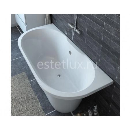 Ванна Эстет Лира 1700х800 иск. камень