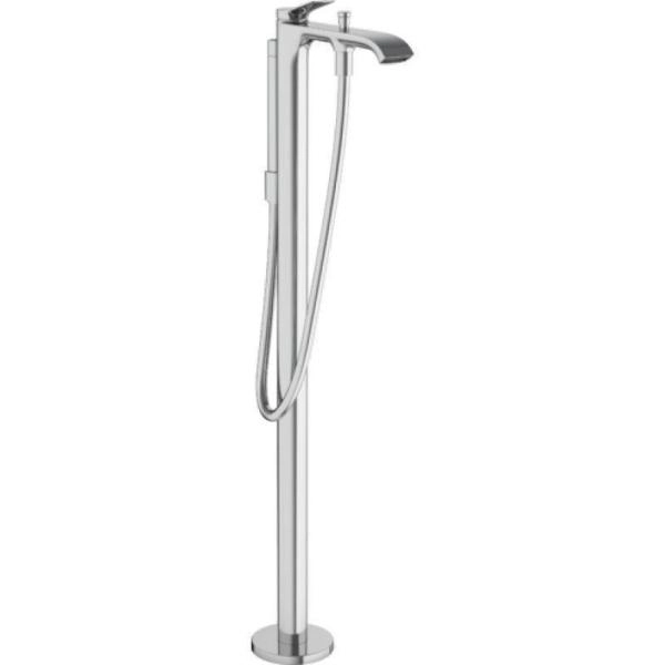 Смеситель Hansgrohe 75445000 Vivenis, напольный для ванны 840-920 мм (внешняя монтажная часть) хром