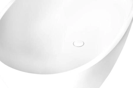 Ванна NT BAGNO NT205A TRIESTE 1800x760 искусственный камень белый матовый