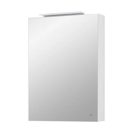 Roca Oleta Зеркальный шкаф 50х70см, SX, c LED-светильником, цвет: белый матовый