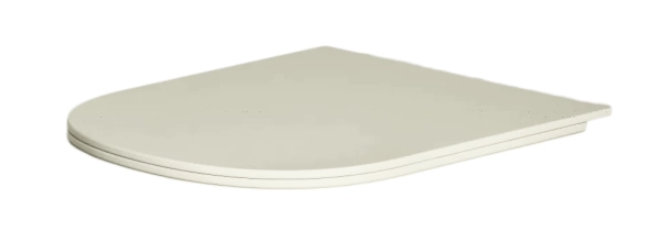 Nic Design Pin сиденье с крышкой для унитаза Slim с плавным опусканием, цвет Gloss white