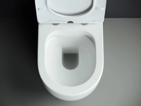 Напольный пристенный унитаз Mia Rimless