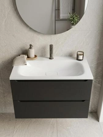 Раковина Uperwood Sunrise Rsunrise80wg 80 см белая глянцевая