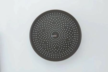 Душевая система Gappo G2499-39 с термостатом Оружейная сталь с изливом