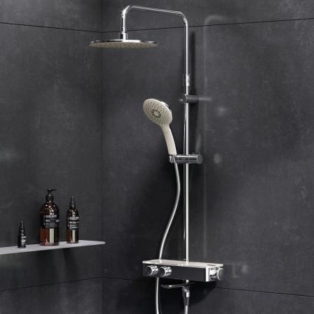 Душевая система AM.PM Inspire 2.0 F0750A500 термостат для ванны хром