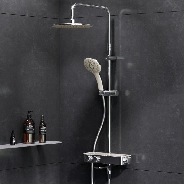 Душевая система AM.PM Inspire 2.0 F0750A500 термостат для ванны хром