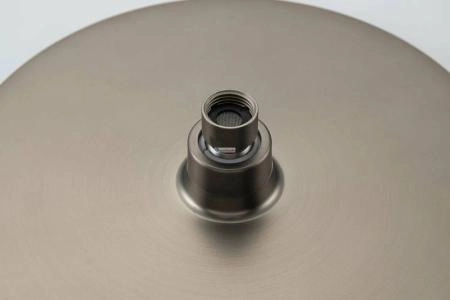 Душевая система Gappo G2499-39 с термостатом Оружейная сталь с изливом