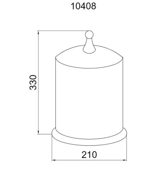 Ведро Boheme IMPERIALE 10408