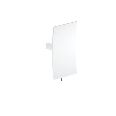Fantini Linea Зеркало настенное 25x15см, цвет: Матовая натуральная сталь