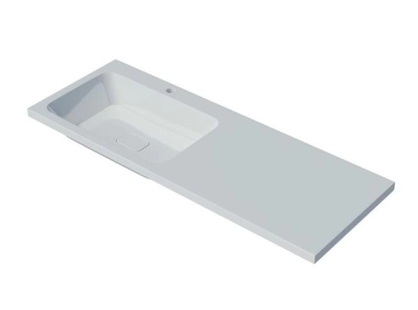 Раковина над стиральной машиной Madera Kamilla 130, левая