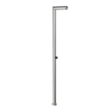 Gessi Outdoor Душевая стойка, для установки на улице, напольная, на 1 выход, без ручки и верхнего душа, цвет: Corten