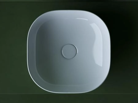 Умывальник чаша накладная квадратная Element 380x380x150мм
