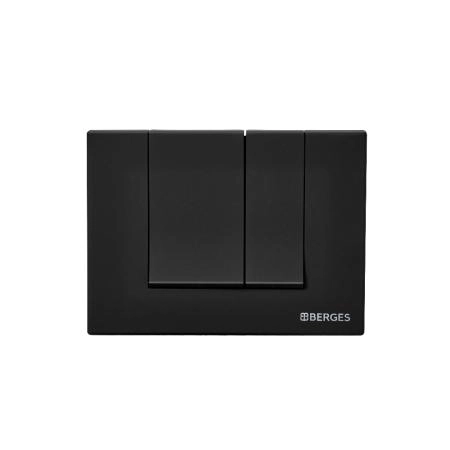 Инсталляция BERGES NOVUM 40245 для скрытого монтажа унитаза кнопка S5 Soft Touch, черная