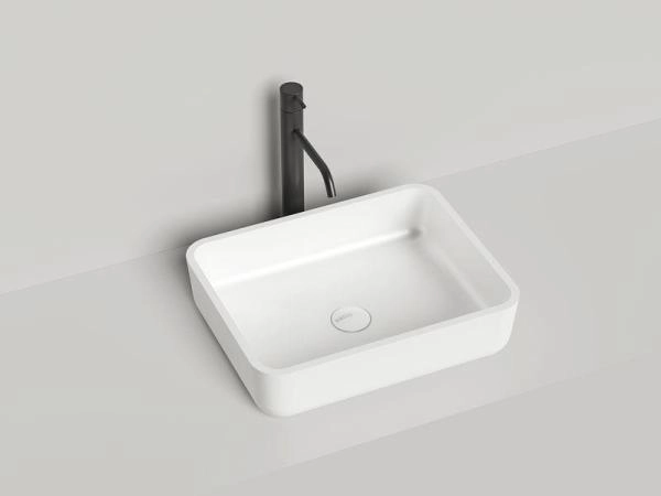 Раковина Salini GLORIA 09 S-Stone матовая 48x38 1102209M накладная