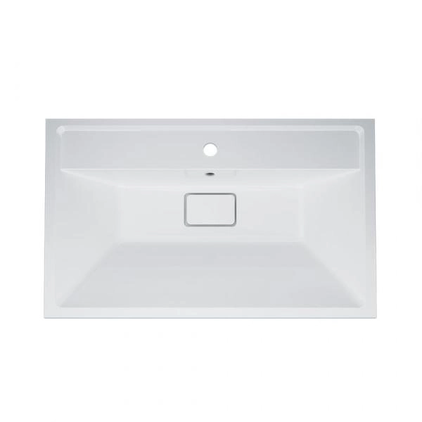 Раковина мебельная AM.PM Inspire 2.0 M50AWPX0801WG 80 см искусственный мрамор белый матовый