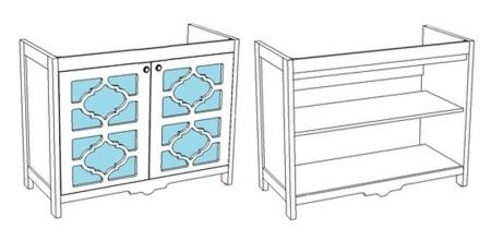 Тумба Corozo Манойр 85, Модерн 85(раковина отдельно)