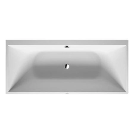 Duravit DuraSquare Ванна 180x80см,  угол левый, с панелью и ножками.с 2 наклонами для спины, цвет: белый