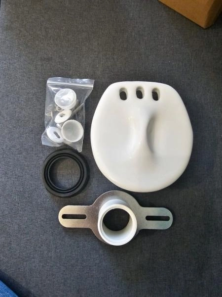 Писсуар сенсорный Gid Q9555 напольный выпуск горизонтальный Белый