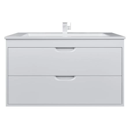 Тумба под раковину для ванной Uperwood Modul 100 см, подвесная, матовая, белая