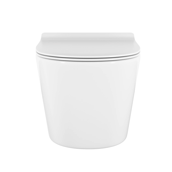 Подвесной унитаз VitrA M50 8302B003-6404 безободковый VortexFlush с сиденьем микролифт дюропласт белый санитарный фарфор