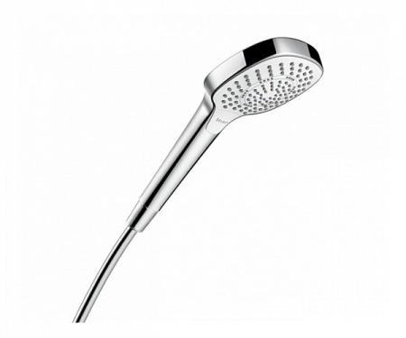 Душевая система Hansgrohe Croma Select E Multi SemiPipe 27248400 белый/хром
