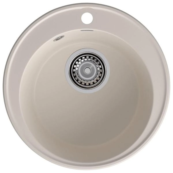 Кухонная мойка GranFest QUARZ 8, белый