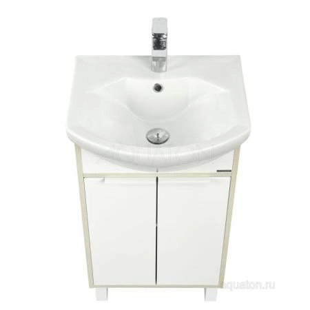 Тумба под раковину Aquaton Рико 1A212401RIB90 50 с ящиком,белый