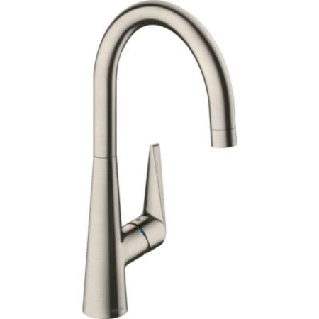 Смеситель Hansgrohe 72816800 для кухни Talis M51 262 мм, ? излив, 4,5 л/мин сталь
