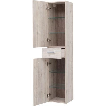 Пенал Dreja  35 см, 2 дверки, 1 ящик, дуб кантри