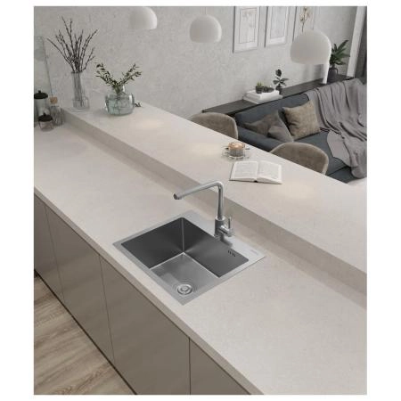 Кухонная мойка GranFest 5045, нержавеющая сталь