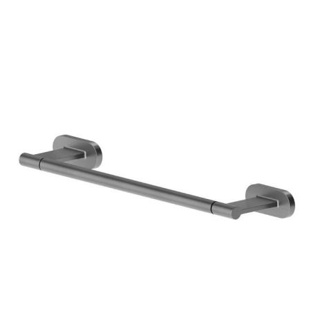 Newform Accessori tondi Полотенцедержатель 30см, цвет: PVD brushed gun metal