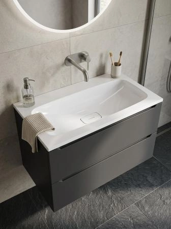 Раковина Uperwood Smile Rsmile80wg0 80 см белая глянцевая без отверстия под смеситель