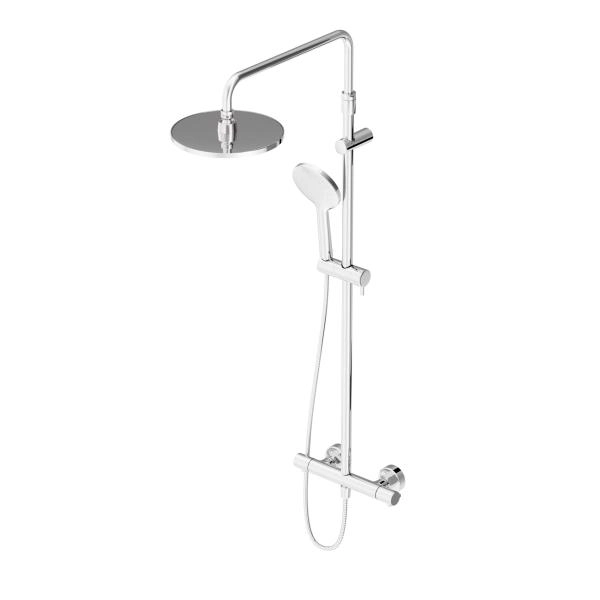 Душевая система с термостатом Damixa Option DX218091000 Хром
